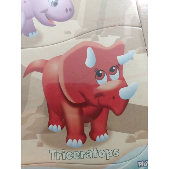 3 Pack Puzzles Dinosaurs Happy Pets Weather for Ages 1 1/2+   4 to 6 Pieces Each - Picture 5 of 12